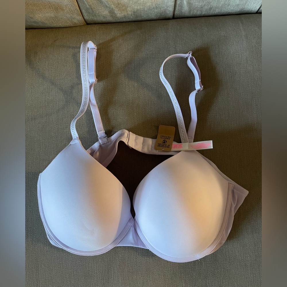 Pink bra push up